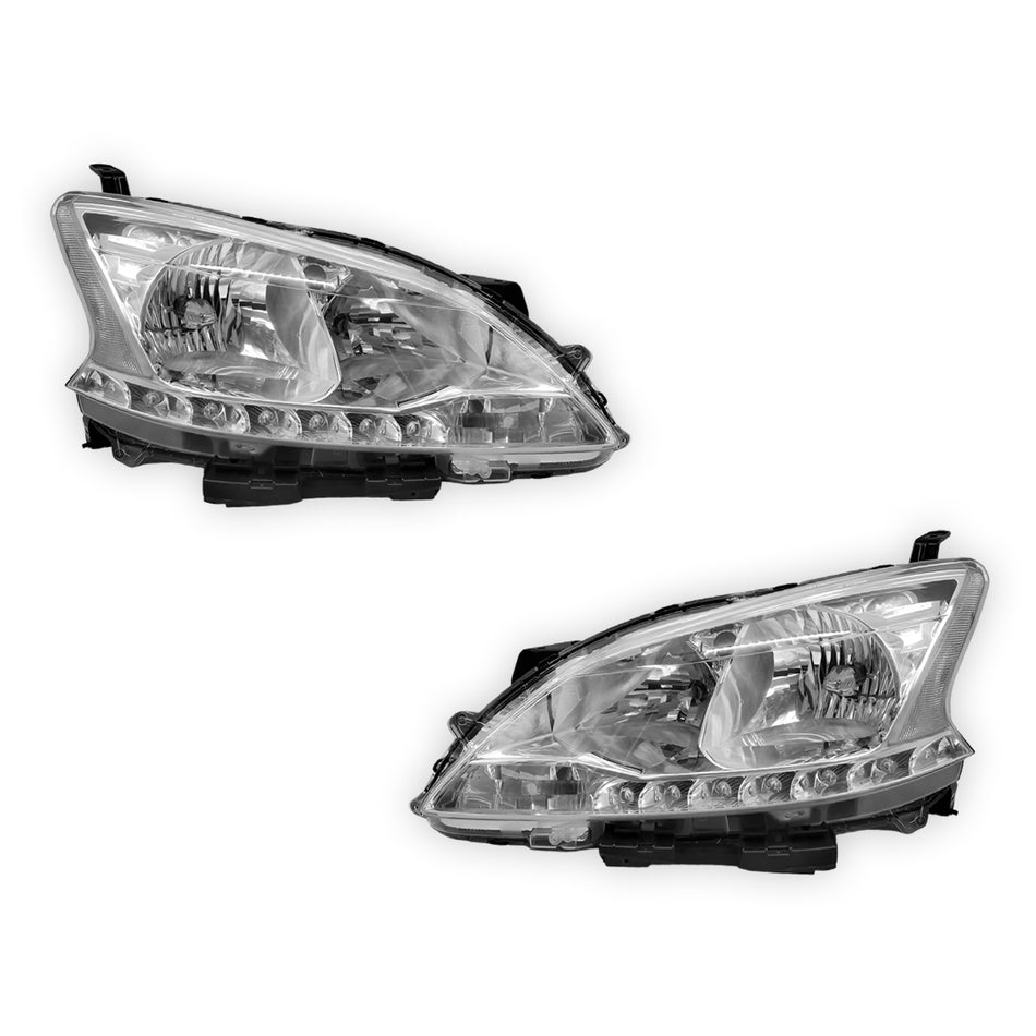 Nissan Pulsar B17 (2012 - 2017) Genuine Headlights LH + RH