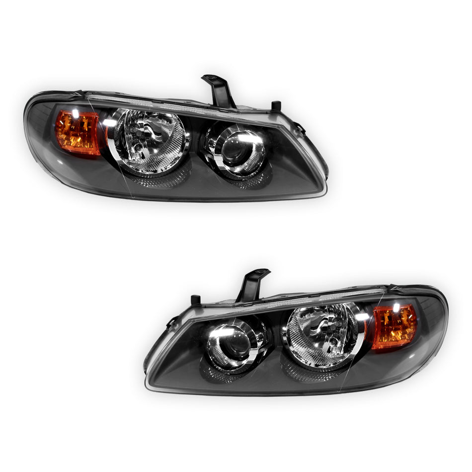 Nissan Pulsar N16 (2002 - 2005) OEM Style Headlights LH + RH