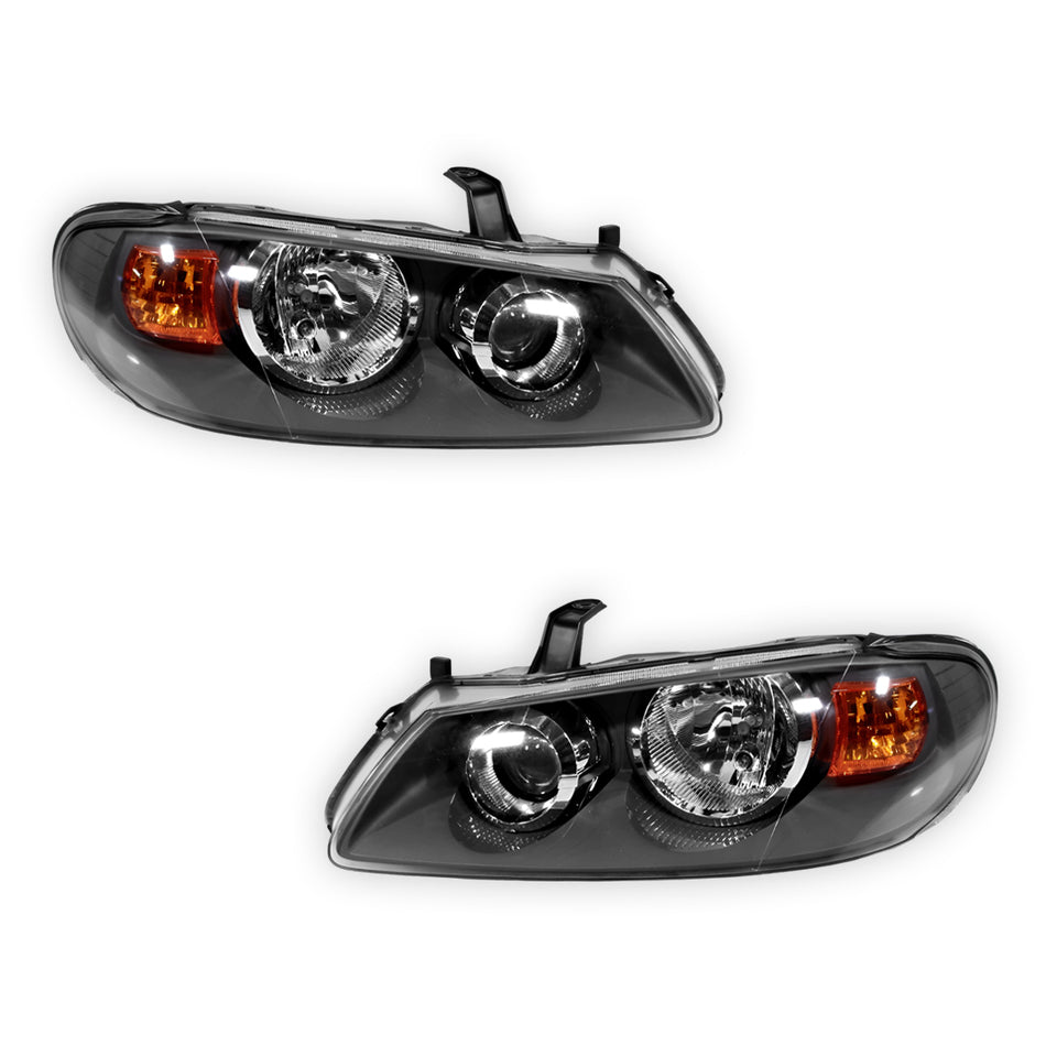 Nissan Pulsar N16 (2002 - 2005) OEM Style Headlights LH + RH