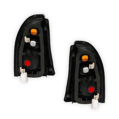 Mitsubishi Lancer CE (1998 - 2002) Orange / White / Red OEM Style Tail Lights LH + RH