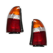 Mitsubishi Lancer CE (1998 - 1999) Red / Clear OEM Style Tail Lights LH + RH