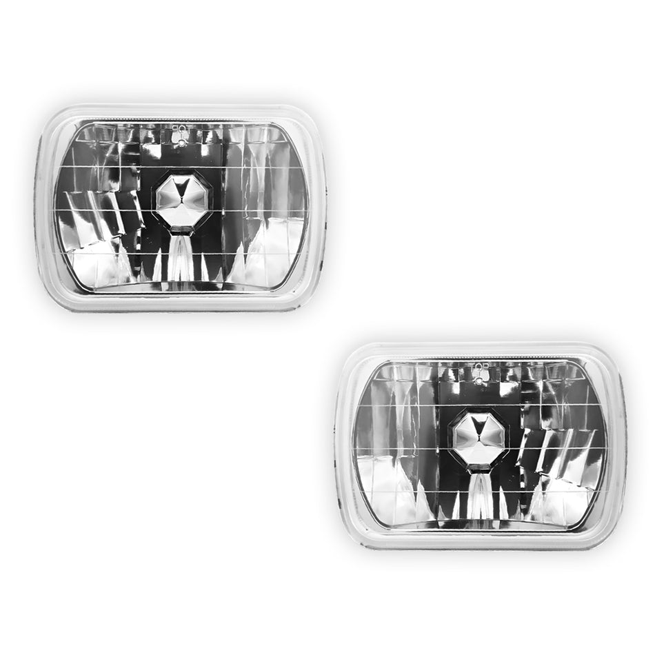 Mitsubishi L300 Express SJ (1994 - 2000) Chrome LED Headlights LH + RH