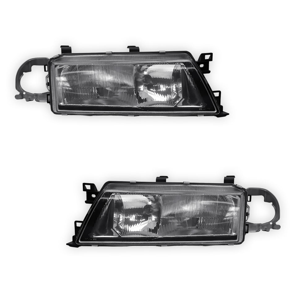 Mitsubishi Magna TJ [1996 - 2003) Clear OEM Style Headlights LH + RH