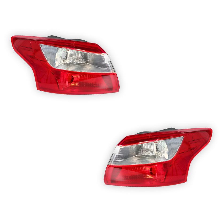Ford Focus LW (2011 - 2012) OEM Style Tail Lights LH + RH