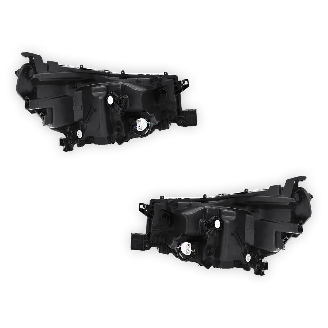 Toyota HiLux SR5 (2024 - 2025) Grey OEM Style LED Type Headlights LH + RH