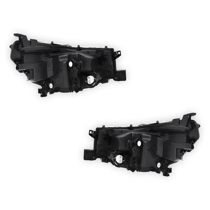 Toyota HiLux SR5 (2024 - 2025) Grey OEM Style LED Type Headlights LH + RH