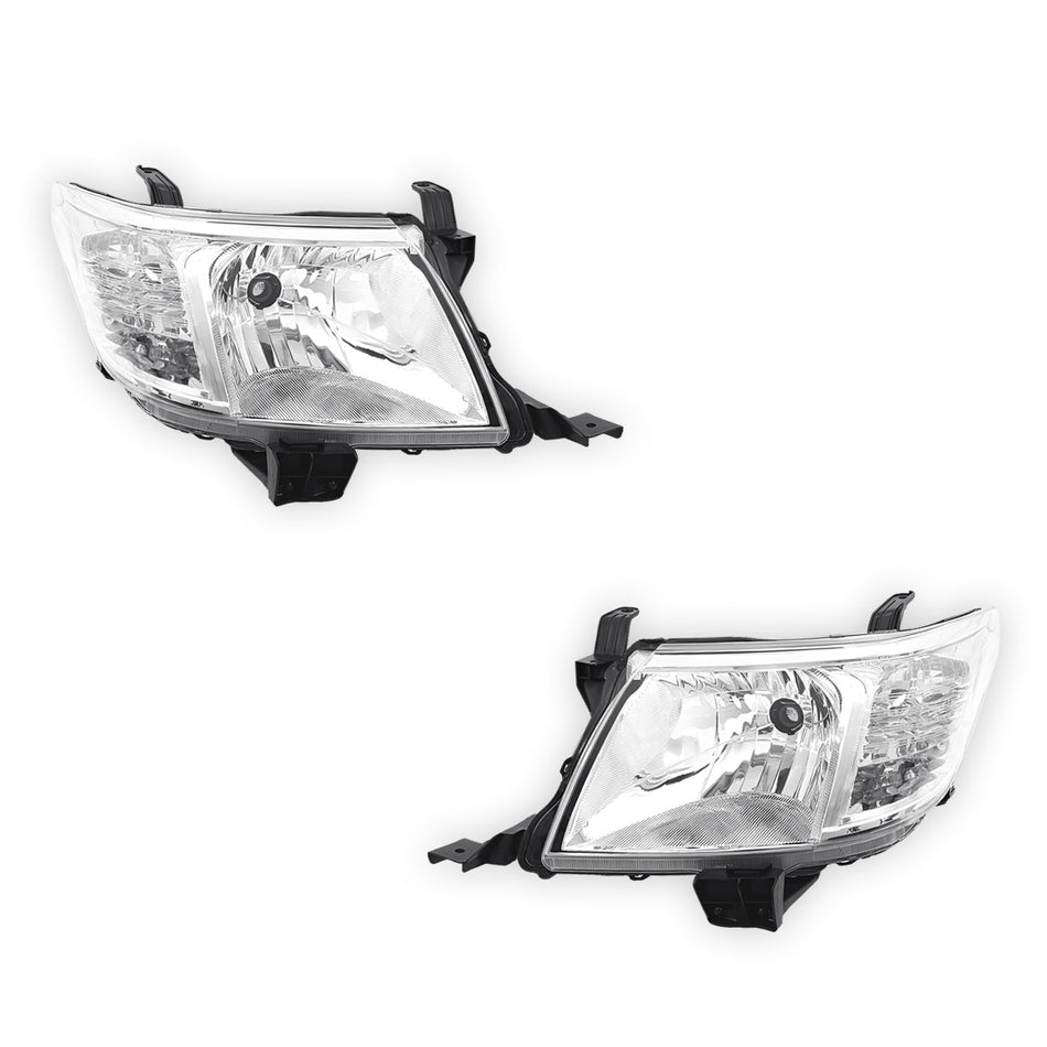 Toyota HiLux N70 (2011 - 2015) OEM Style Headlights LH + RH
