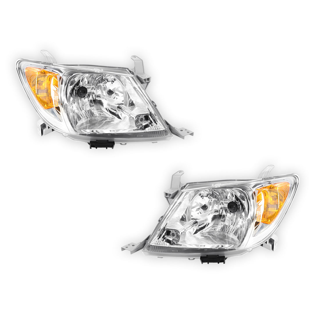 Toyota HiLux N70 (2005 - 2008) OEM Style Headlights LH + RH