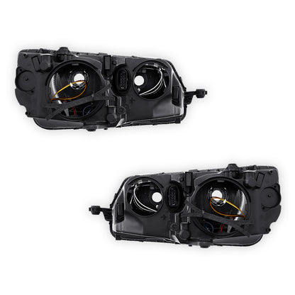Audi A4 B6 (2000 - 2004) Non-Xenon OEM Style Headlights LH + RH