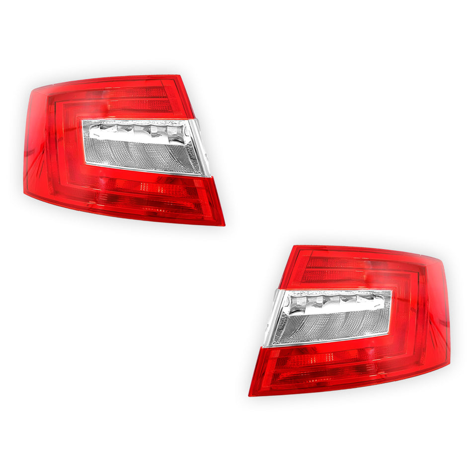 Skoda Octavia NE (2014 - 2016) OEM Style Tail Lights LH + RH