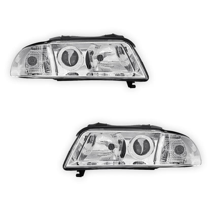Audi A4 B5 (1999 - 2001) Halogen OEM Style Headlights LH + RH