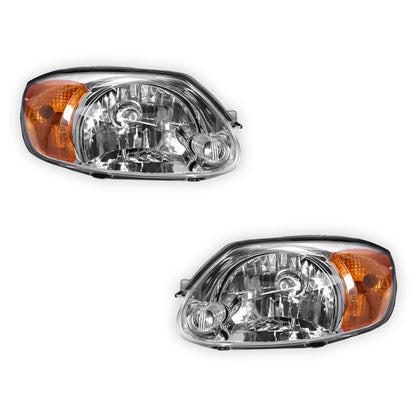 Hyundai Accent LC (2002 - 2005) OEM Style Headlights LH + RH