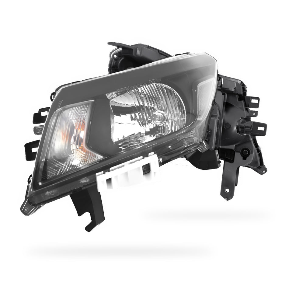 Nissan Navara D23 NP300 (2020 - 2025) Genuine Clear / Black Halogen Headlights LH + RH