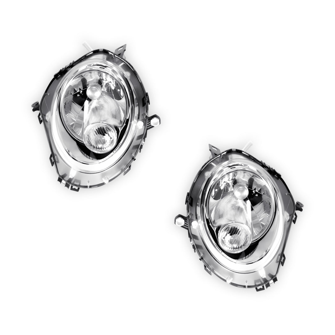 BMW  Cooper R56 (2007 - 2010) OEM Style Headlights Clear Cap LH + RH
