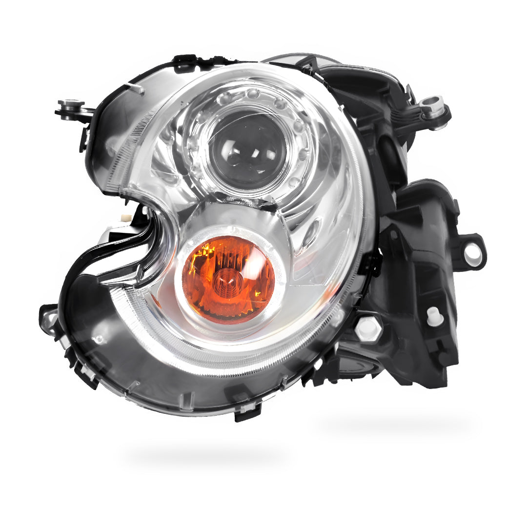 Mini Cooper R56 (2007 - 2010) OEM Style Xenon Headlights With Amber Indicator LH + RH