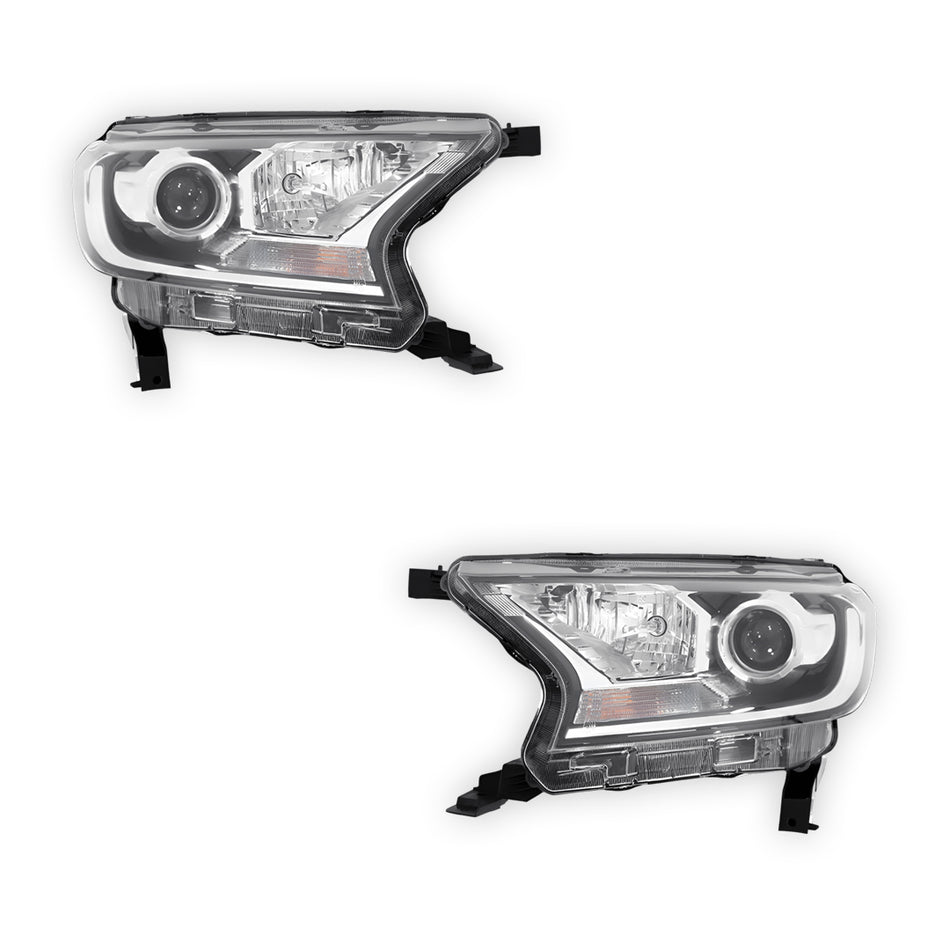 Ford Everest UA (2015 - 2019) Genuine Halogen Headlights LH + RH