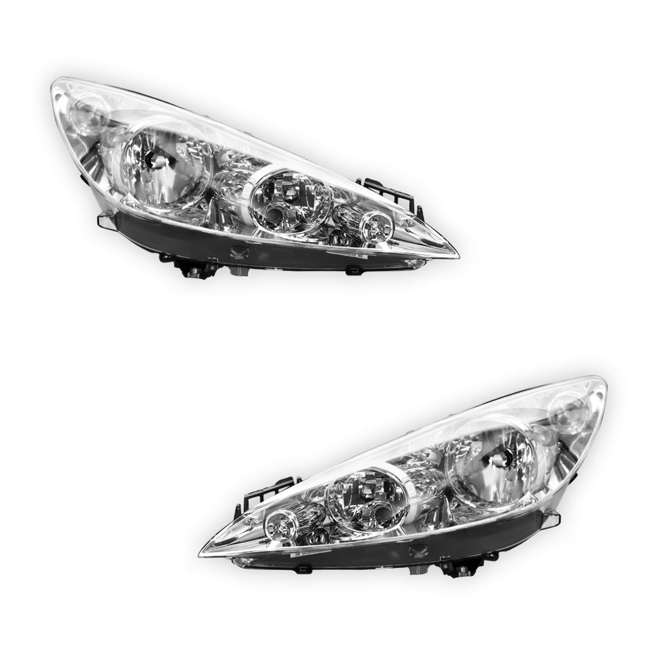 Peugeot 308 T7 (2009 - 2011) OEM Style Headlights LH + RH