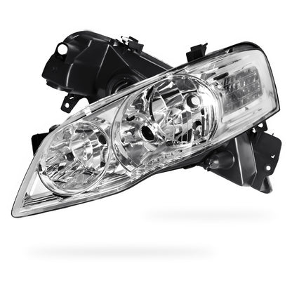 Ford Falcon BF Series 2 & 3 XT (2006 - 2011) Chrome OEM Style Headlights LH + RH