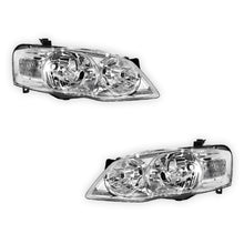 Ford Falcon BF Series 2 & 3 XT (2006 - 2011) Chrome OEM Style Headlights LH + RH