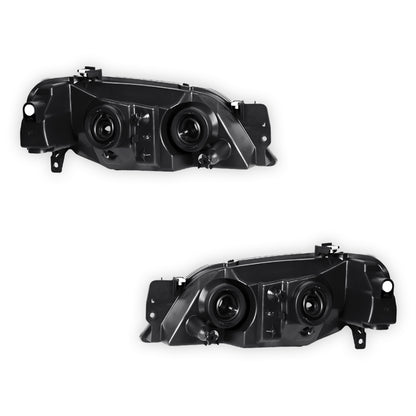 Ford Falcon BF Series 2 & 3 XT (2006 - 2011) Chrome OEM Style Headlights LH + RH