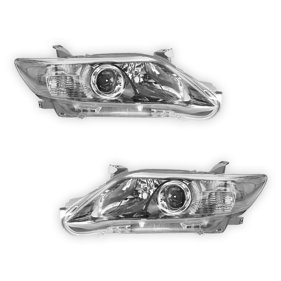 Toyota Camry CV40 Series 2 (2009 - 2011) OEM Style Headlights LH + RH