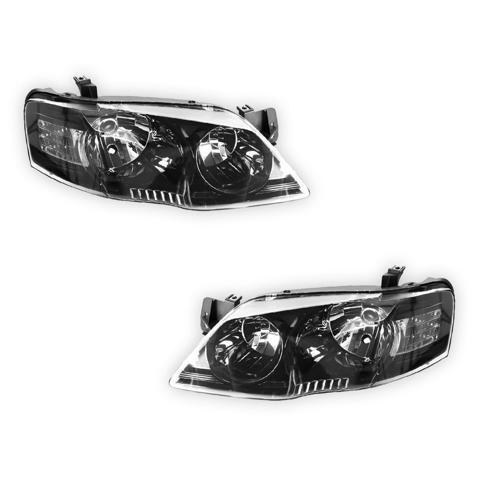 Ford Falcon BF Series 3 (2008 - 2011) OEM Style Headlights LH + RH