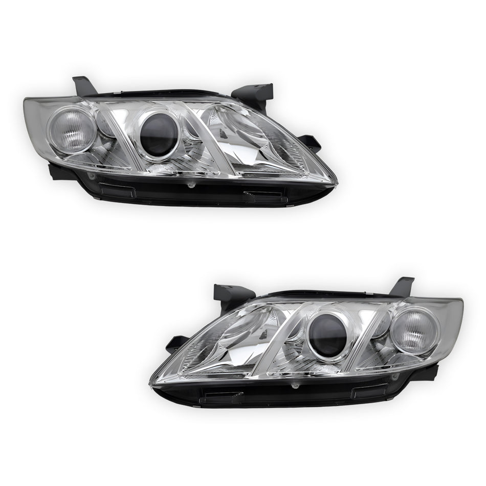 Toyota Camry CV40 Series 1 (2006 - 2009) OEM Style Headlights LH + RH
