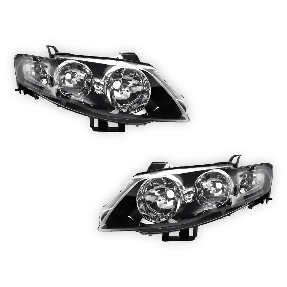 Ford Falcon FG Series 2 (2011 - 2014) OEM Style Headlights LH + RH