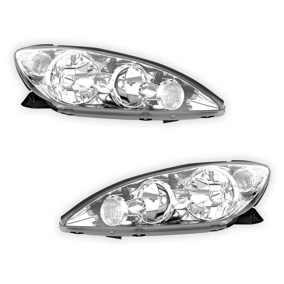 Toyota Camry CV36 Series 2 (2004 - 2006) OEM Style Headlights LH + RH