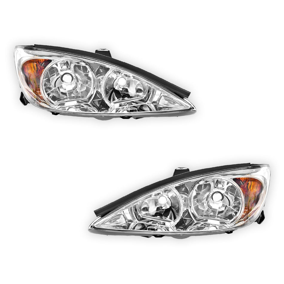 Toyota Camry CV36 Series 1 (2002 - 2004) OEM Style Headlights LH + RH