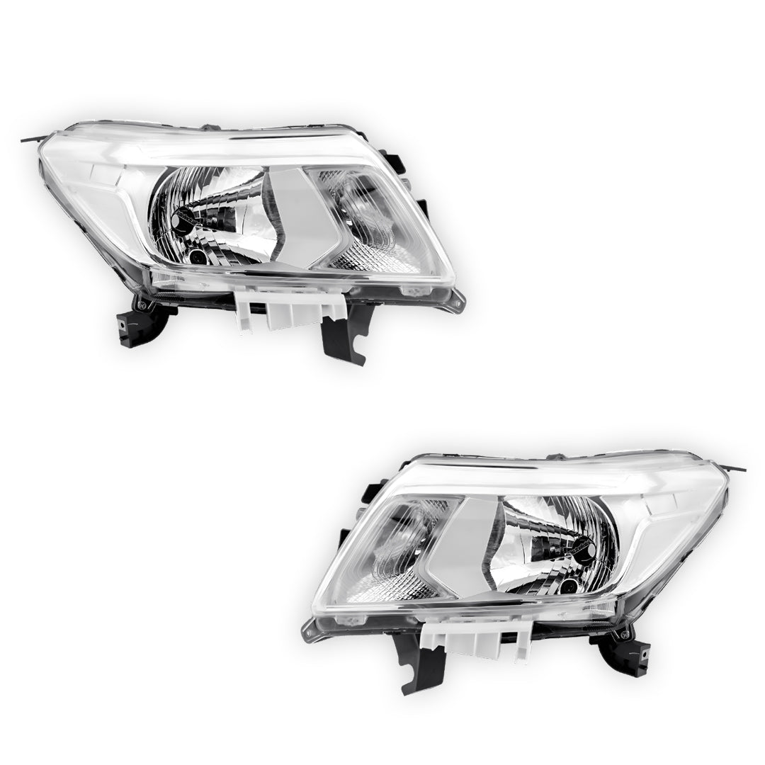 Nissan Navara D23 NP300 (2017 - 2021) OEM Style Non-LED Headlights LH + RH