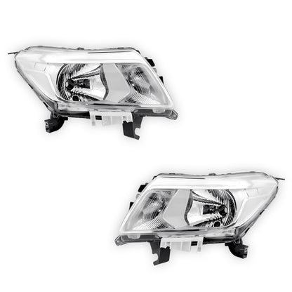 Nissan Navara D23 NP300 (2017 - 2021) OEM Style Non-LED Headlights LH + RH