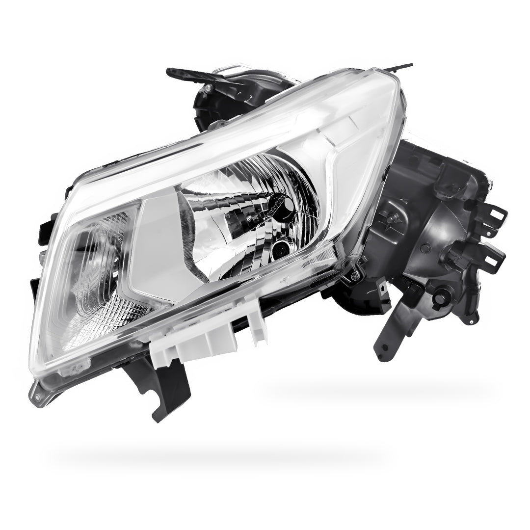 Nissan Navara D23 NP300 (2017 - 2021) Chrome LED OEM Style Headlights LH + RH