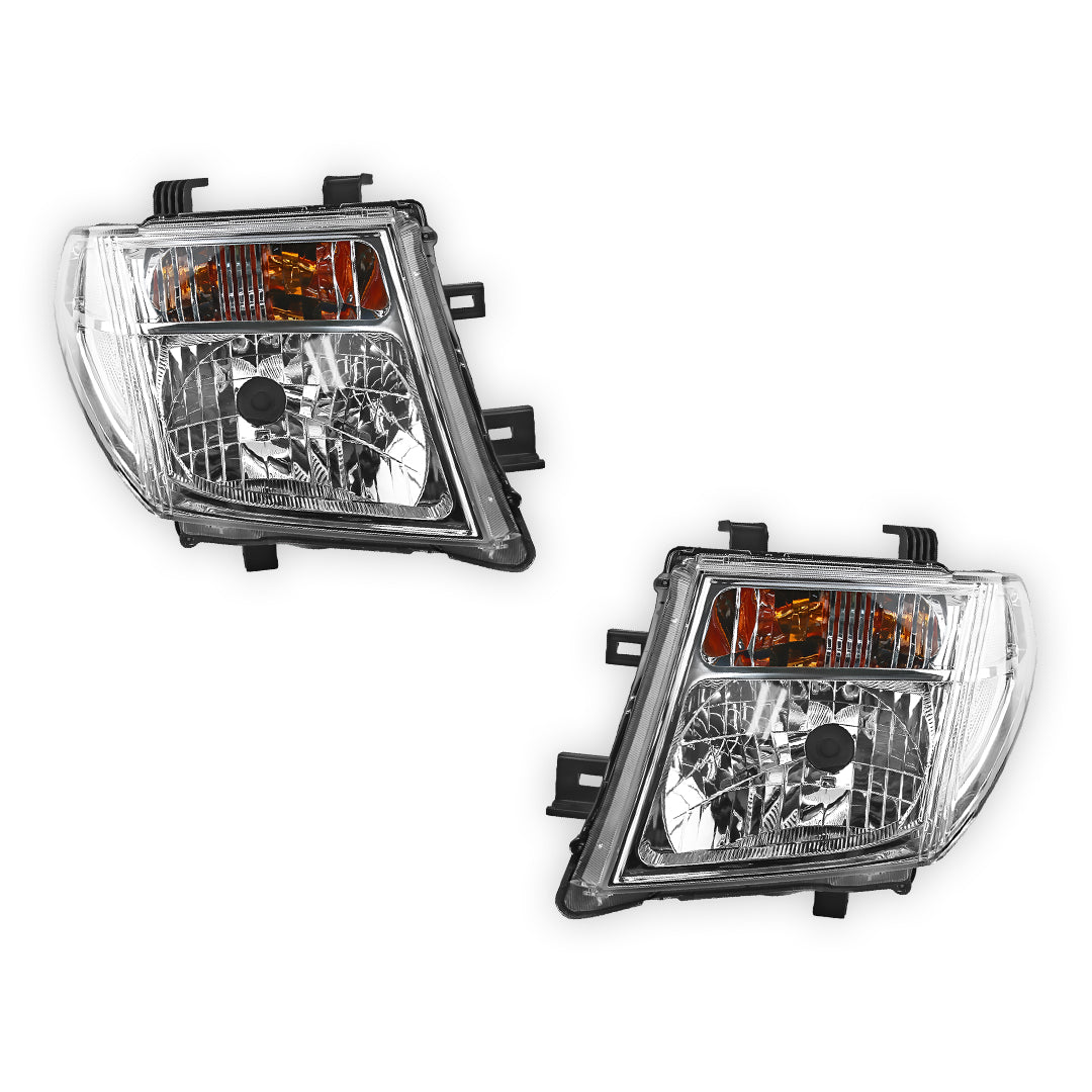 Nissan Navara D40 (2008 - 2015) OEM Style Headlights LH + RH