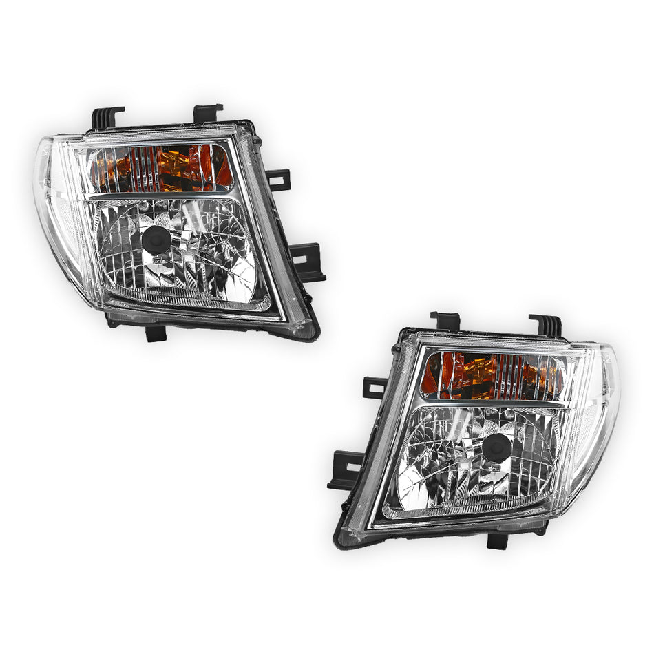 Nissan Navara D40 (2008 - 2015) OEM Style Headlights LH + RH
