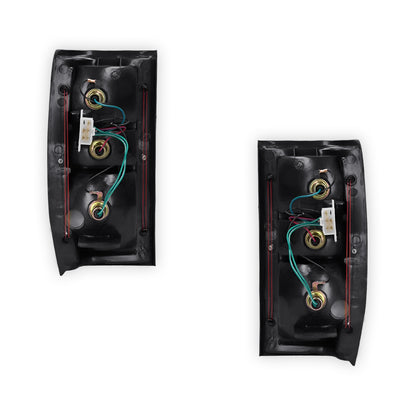 Mitsubishi Triton MH (1990 - 1992) Black OEM Style Tail Lights LH + RH