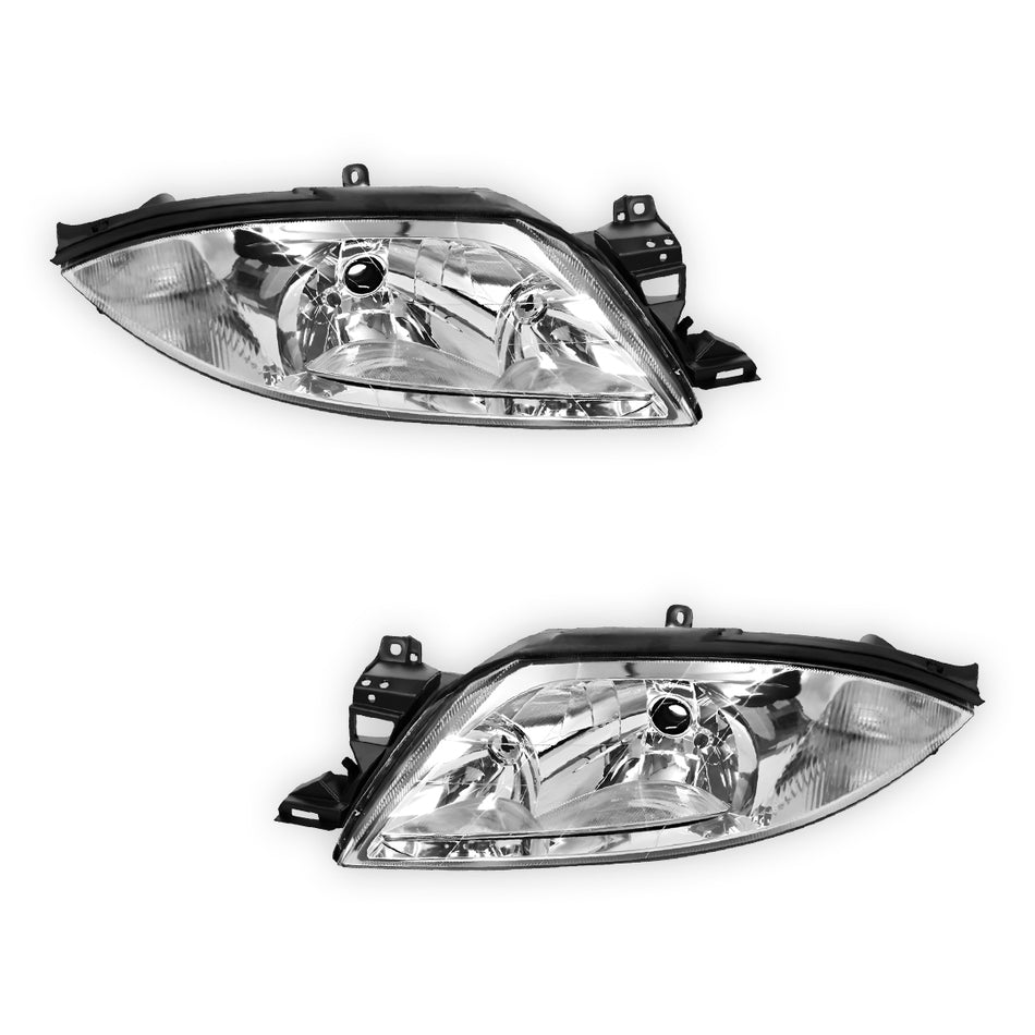 Ford Fairmont AU Series 2 (2000 - 2002) OEM Style Headlights LH + RH