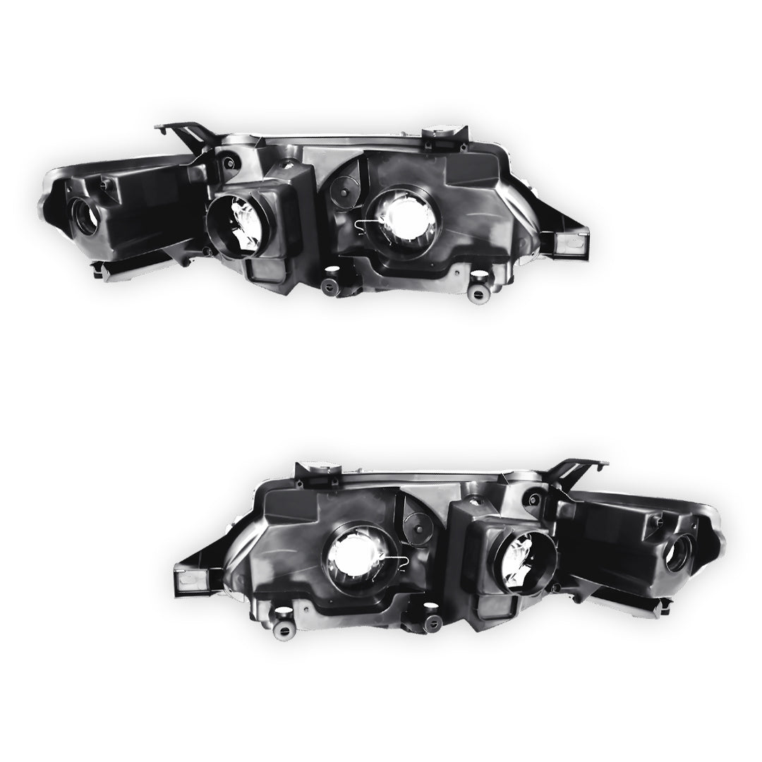 Ford Falcon FG Series 1 G6 / G6E (2008 - 2011) Chrome OEM Style Headlights LH + RH