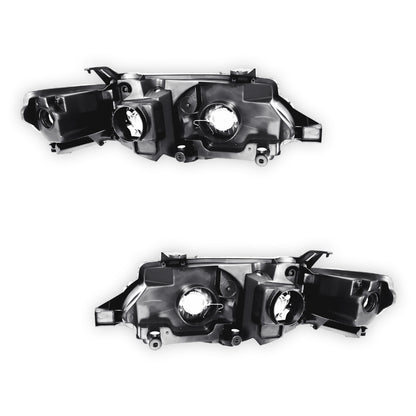 Ford Falcon FG Series 1 G6 / G6E (2008 - 2011) Chrome OEM Style Headlights LH + RH