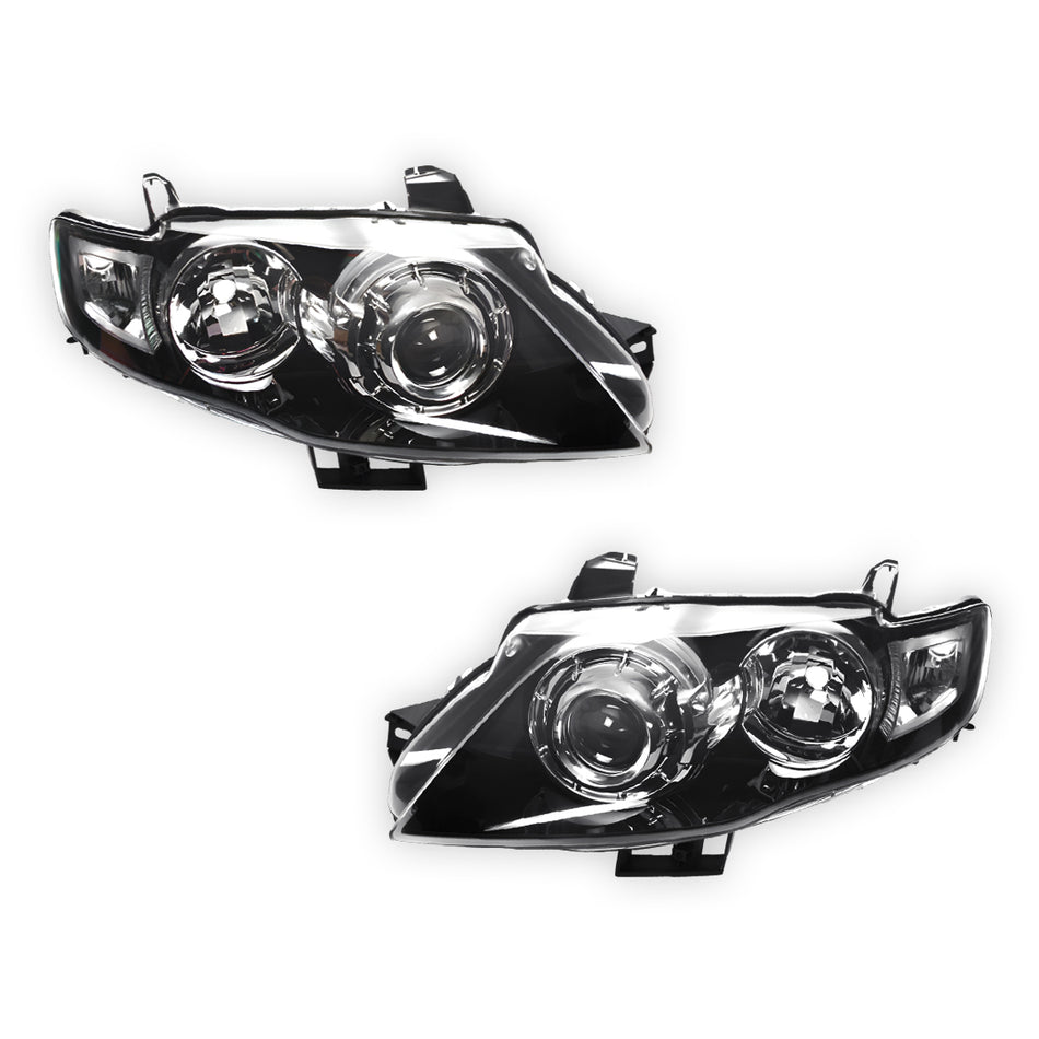 Ford Falcon FG Series 2 (2011 - 2014) OEM Style Headlights LH + RH