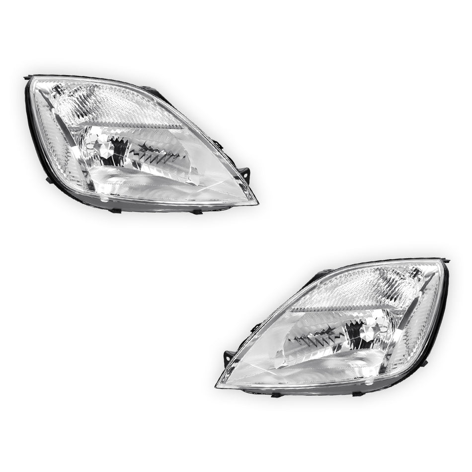 Ford Fiesta WP (2003 - 2005) Headlights LH + RH