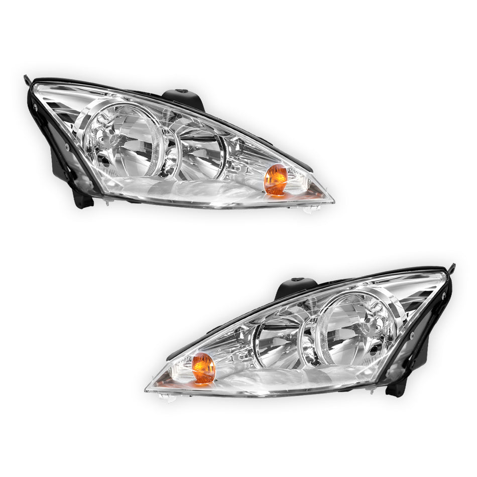 Ford Focus LR (2002 - 2005) OEM Style Headlights LH + RH