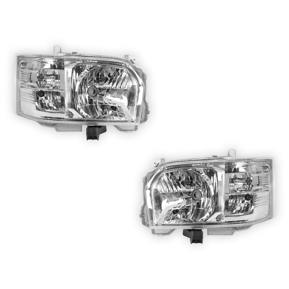 Toyota HiAce High Roof (2013 - 2019) OEM Style Headlights LH + RH