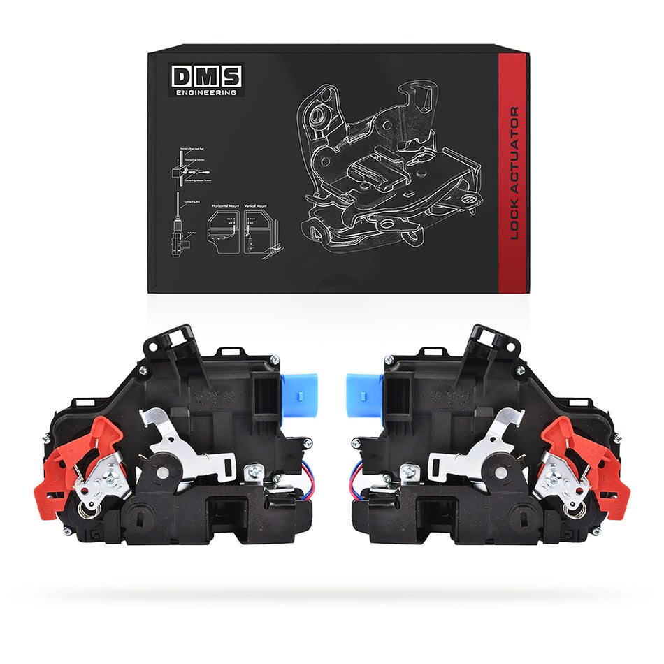 Skoda Octavia 1Z (2004 - 2008) Front Door Lock Actuators LH + RH
