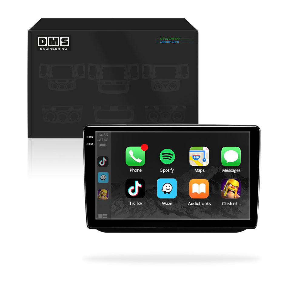 Skoda Fabia 5J (2007 - 2014) 10" Wireless Android 15 Head Unit for Apple CarPlay / Android Auto