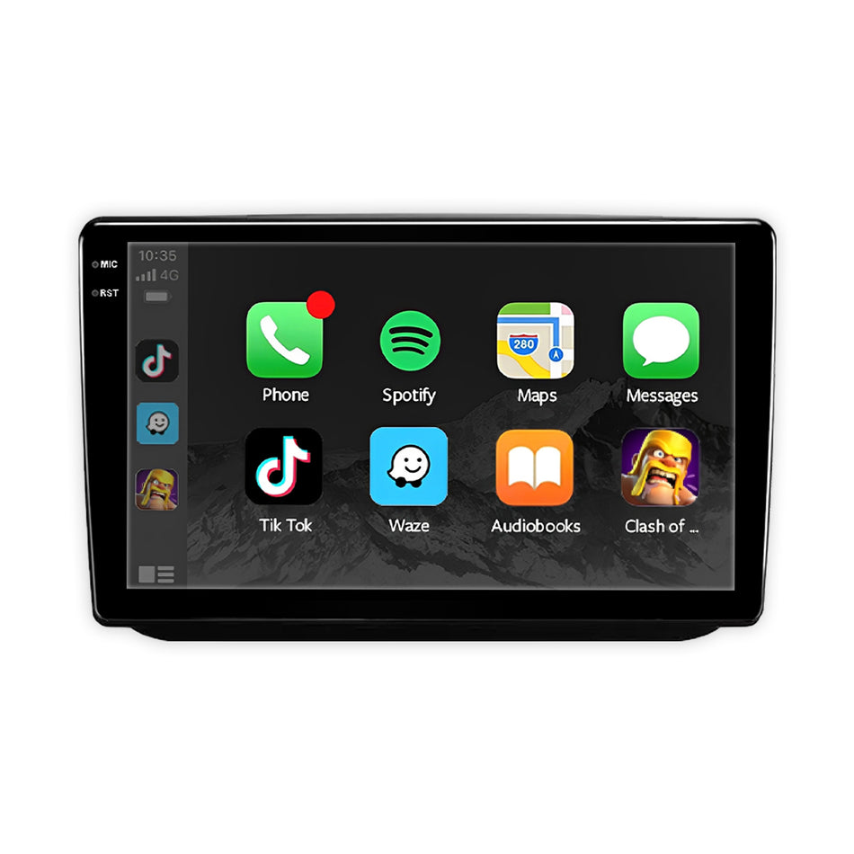 Skoda Fabia 5J (2007 - 2014) 10" Wireless Android 15 Head Unit for Apple CarPlay / Android Auto
