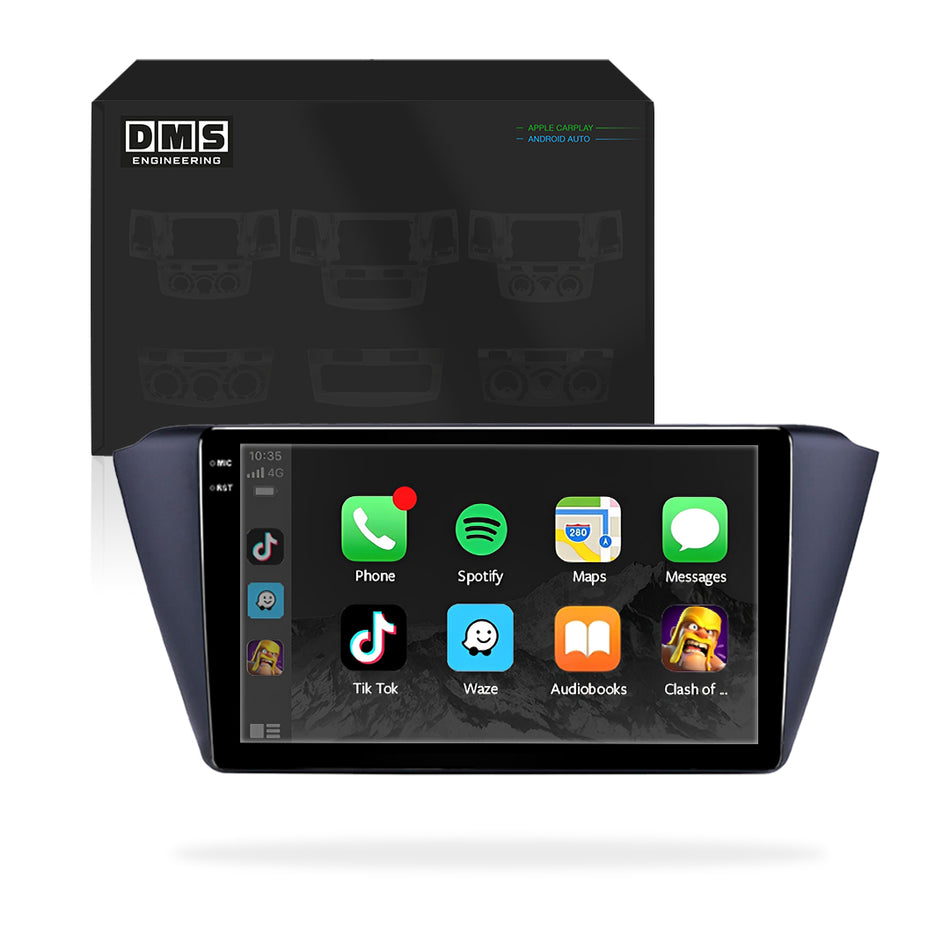 Skoda Fabia NJ (2015 - 2019) 10" Wireless Android 15 Head Unit for Apple CarPlay / Android Auto