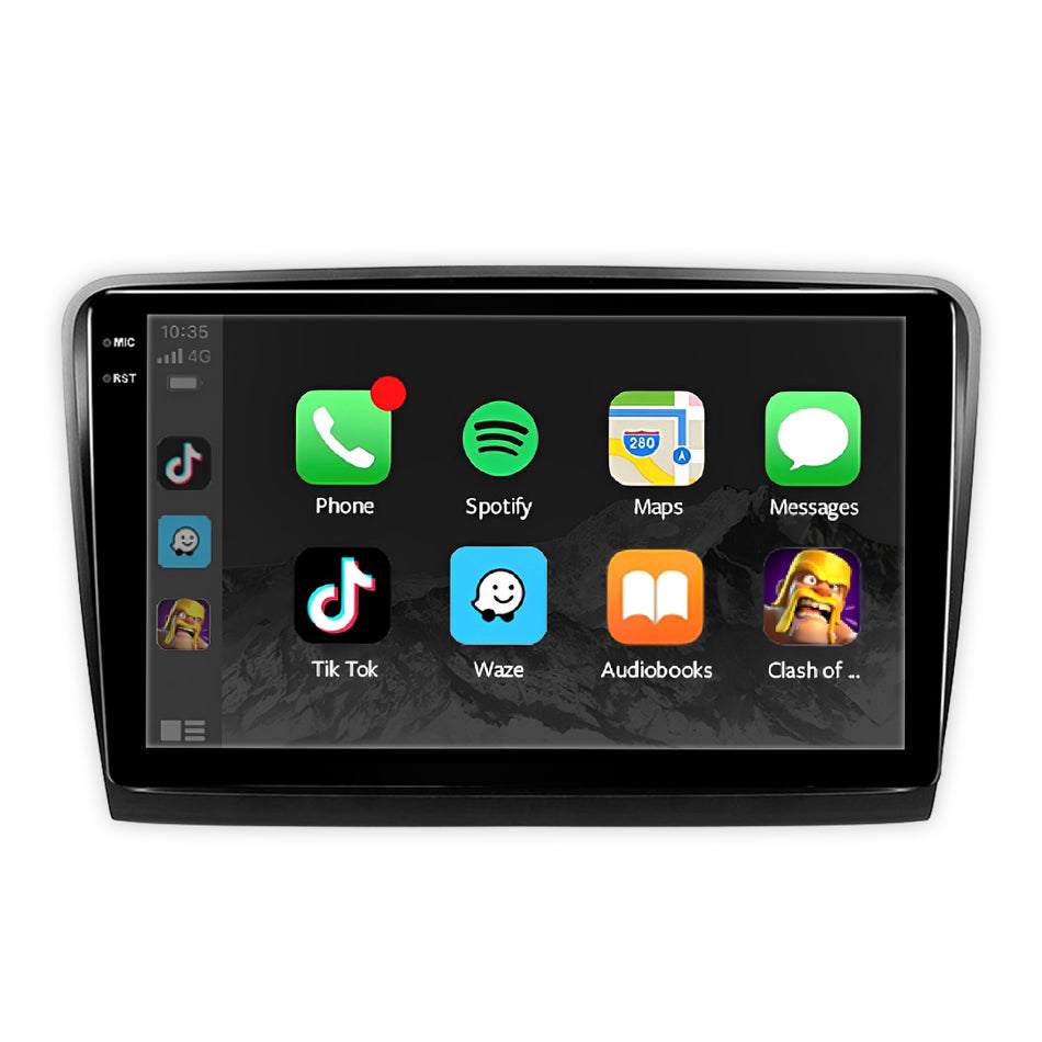 Skoda Superb 3T (2008 - 2015) 10" Wireless Android 15 Head Unit for Apple CarPlay / Android Auto
