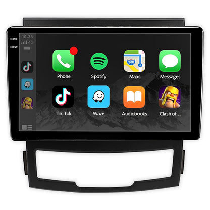 Ssangyong Korando 3 C200 (2010 - 2013) 9" Wireless Android 16 Head Unit for Apple CarPlay / Android Auto