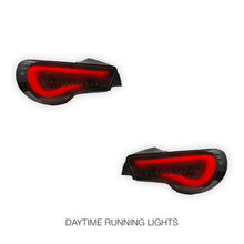 Subaru BRZ / ZC6 1st Gen. (2012 - 2021) Valenti Sequential Smoked Full LED 3D White Stripe Bar Tail Lights LH + RH